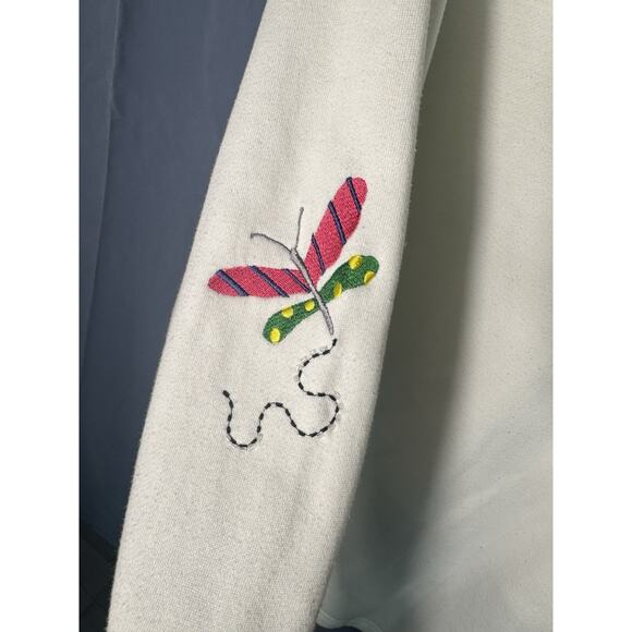 quacker factory nautical lighthouse shirt women’s. sailboat seaside embroidered - Picture 4 of 5